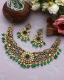 IMPRESSIVE KUNDAN NECKLACE