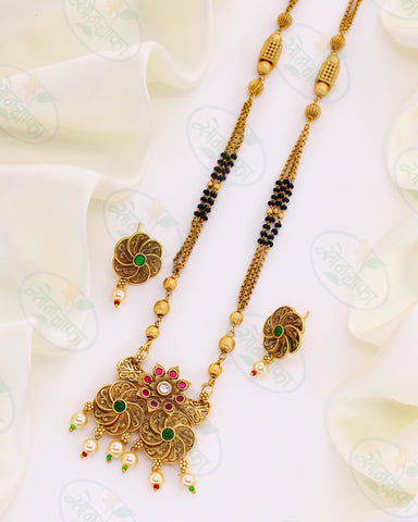 EXQUISITE RAJWADI MANGALSUTRA