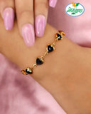 PRETTY BLACK STONE BRACELATE