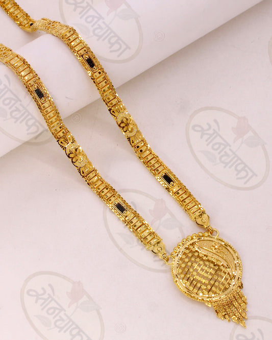 BRILLIANT GOLD PLATED MANGALSUTRA