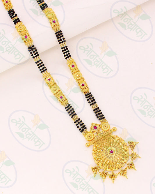 TRENDY GOLD PLATED MANGALSUTRA