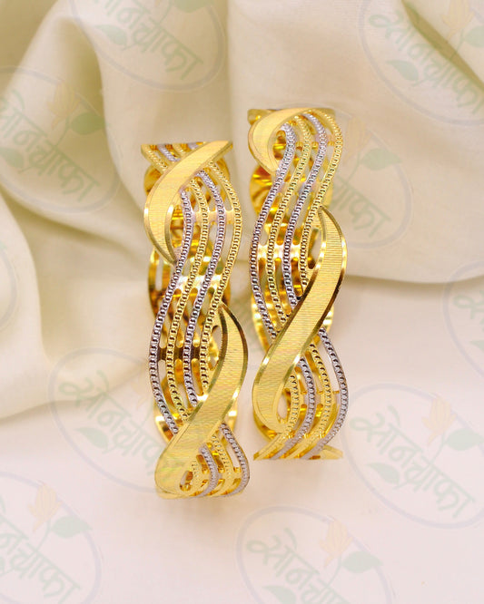 SPARKING GOLD PLATED BANGLES