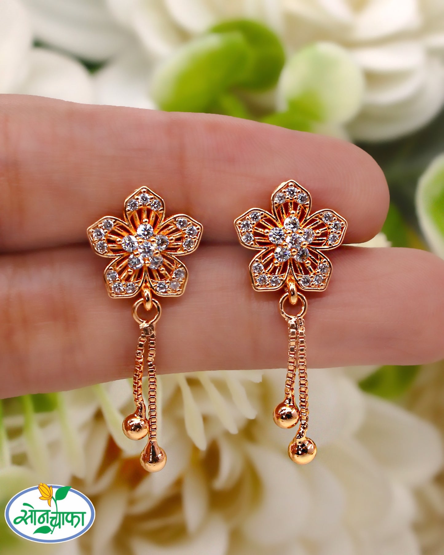 SLEEK & SHINE DIAMOND EARRINGS