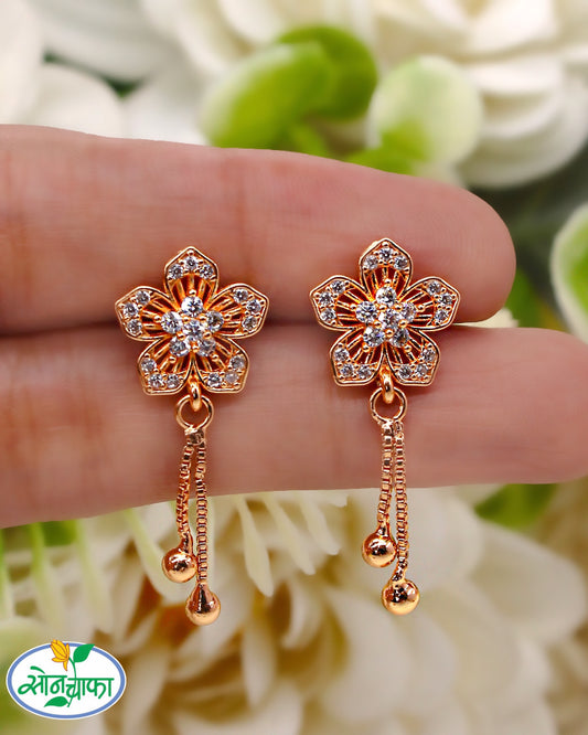 SLEEK & SHINE DIAMOND EARRINGS
