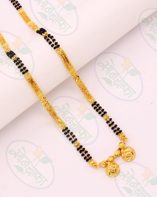 BEAUTIFUL GOLD PLATED MANGALSUTRA