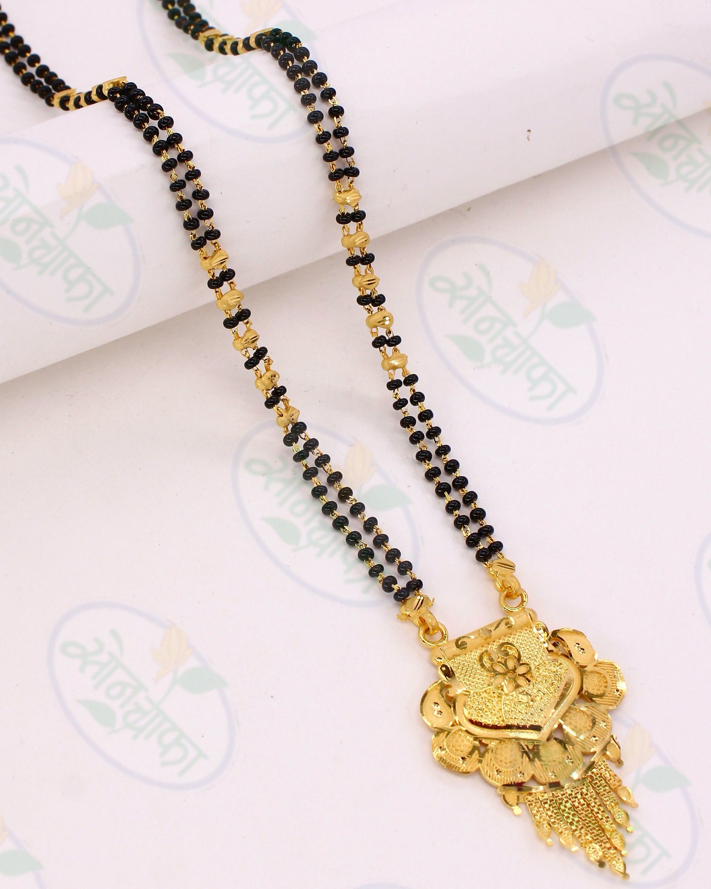 ALLURING GOLD PLATED MANGALSUTRA