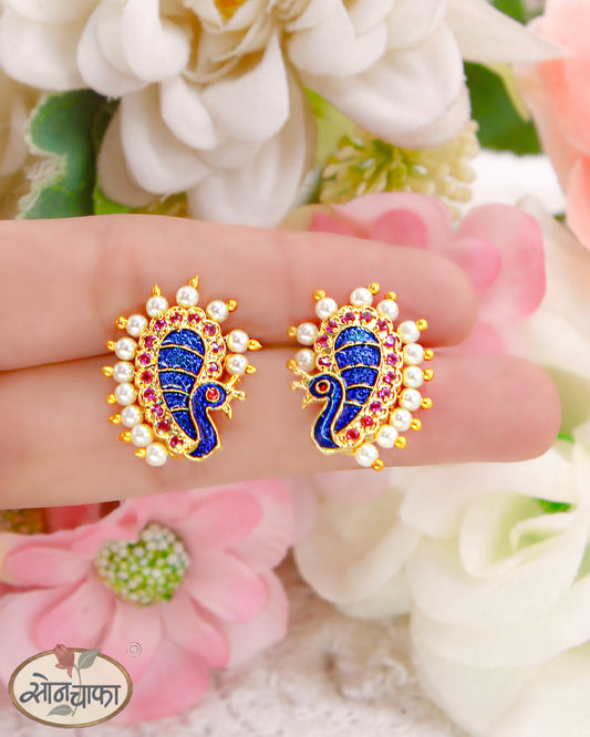 PEACOCK DESIGNER EARRINGS