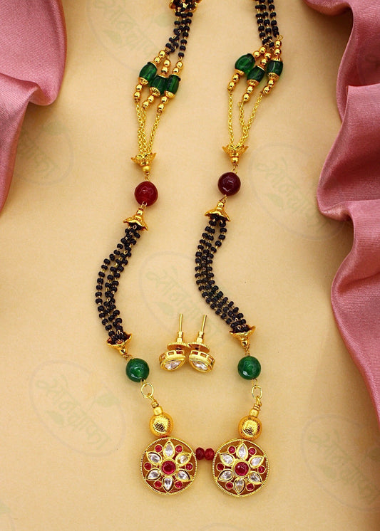 RADIANT FLORAL DESIGNER MANGALSUTRA