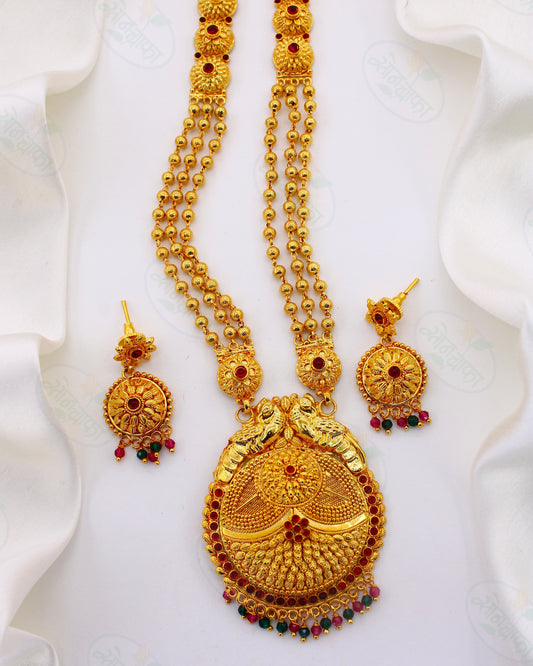 ENTICING PESHWAI NECKLACE