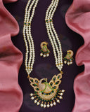 ECLECTIC PEACOCK PEARL NECKLACE