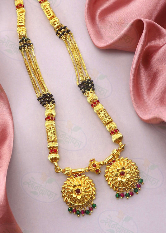 DAZZLING PESHWAI MANGALSUTRA