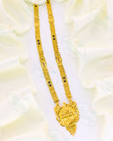 GORGEOUS FLORAL GOLD PLATED MANGALSUTRA