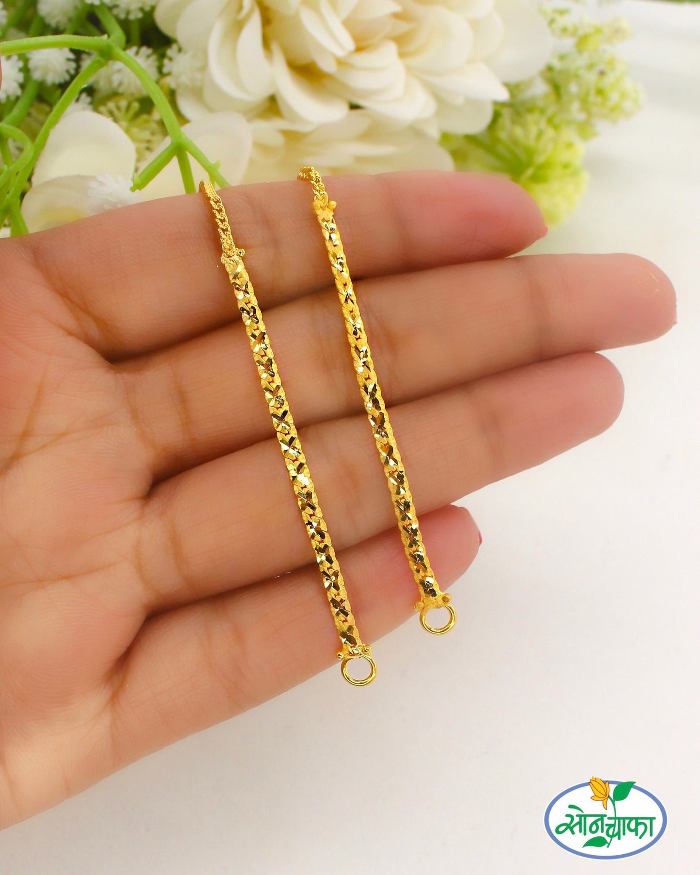 SIMPLE GOLD PLATED KANCHAIN