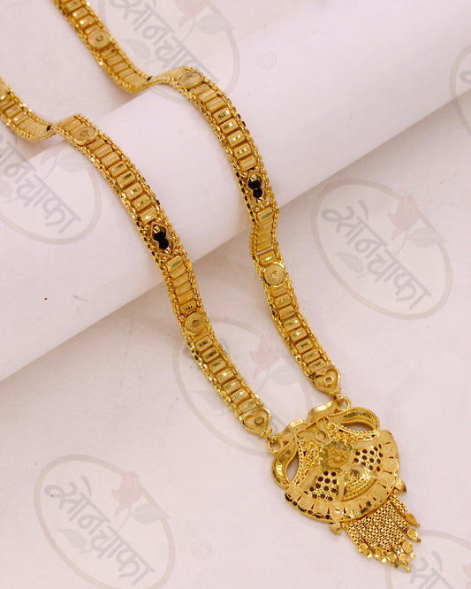 PRETTY SPARK GOLD PLATED MANGALSUTRA