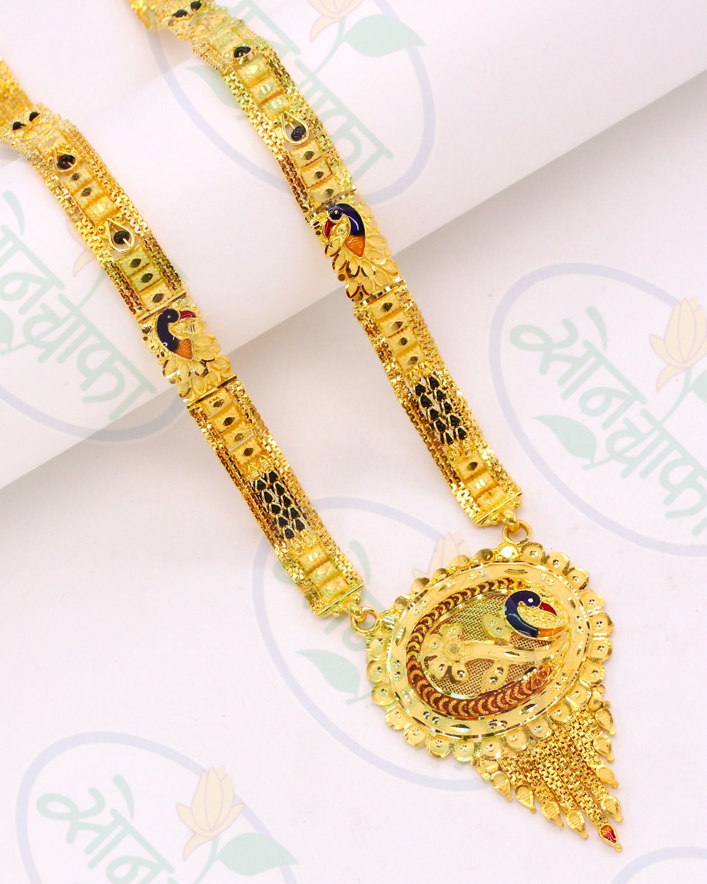 STUNNING GOLD PLATED MANGALSUTRA