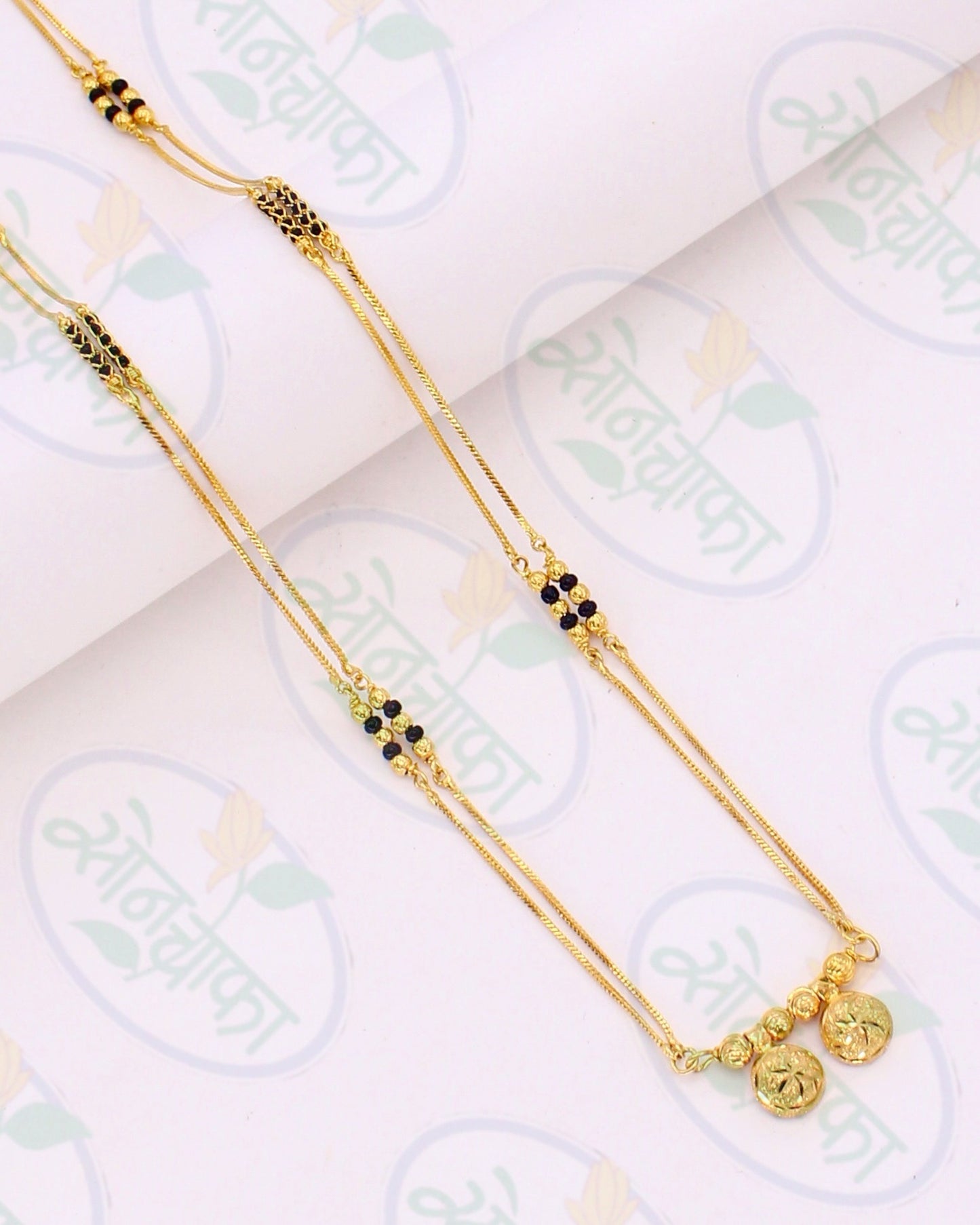 BLACK BEADS DESIGNER MANGALSUTRA