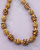 BEAUTIFUL GOLDEN BEADS NECKLACE