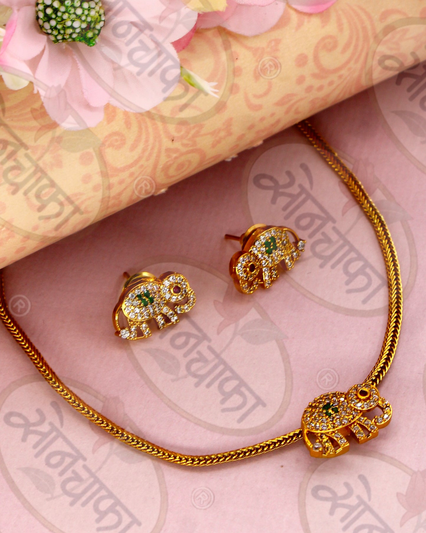 EXCLUSIVE GAJANTLAXMI NECKLACE