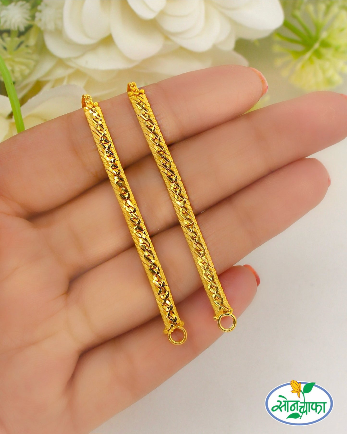 TRADITIONAL GOLD PLATED KANCHAIN