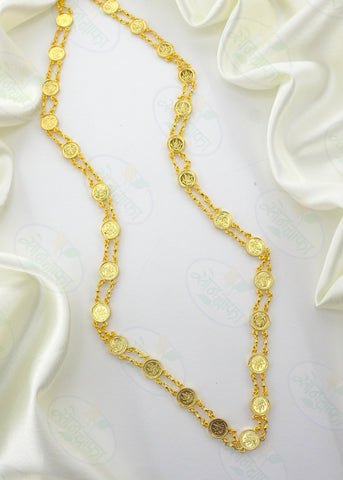 LAKSHMI GOLD COIN NECKLACE