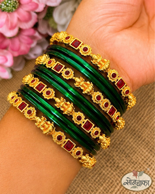 ROYAL TEMPLE PESHWAI BANGLES