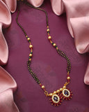 DESIGNER GOLDEN BEADS MANGALSUTRA