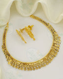 DECOROUS GOLD PLATED NECKLACE