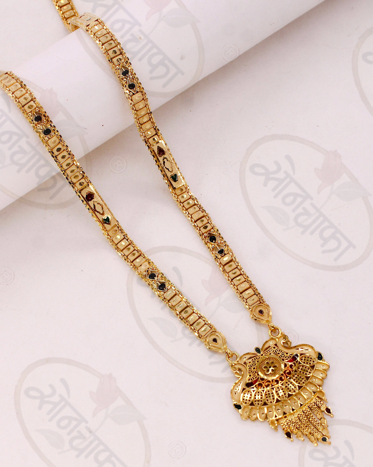 LATEST GOLD PLATED MANGALSUTRA