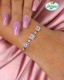 STUNNING SQUARE DIAMOND BRACELET