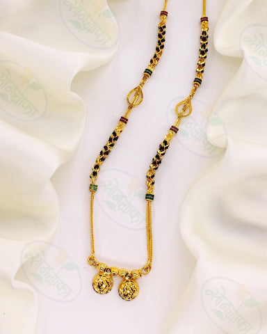 BEAUTEOUS GOLD PLATED MANGALSUTRA