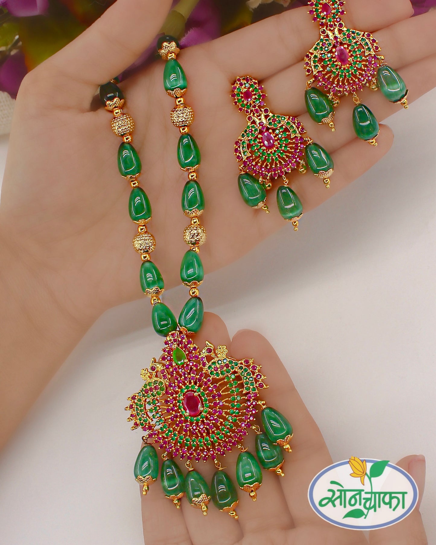 ELEGANT BRIDAL NECKLACE