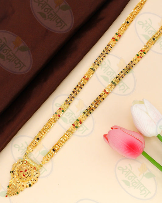 PRETTY GOLD PLATED MANGALSUTRA