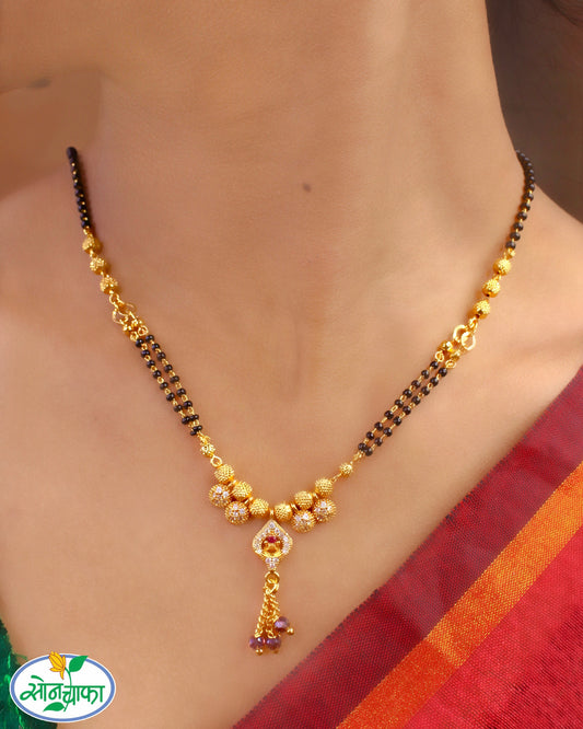 DELICATE ANTIQUE MANGALSUTRA