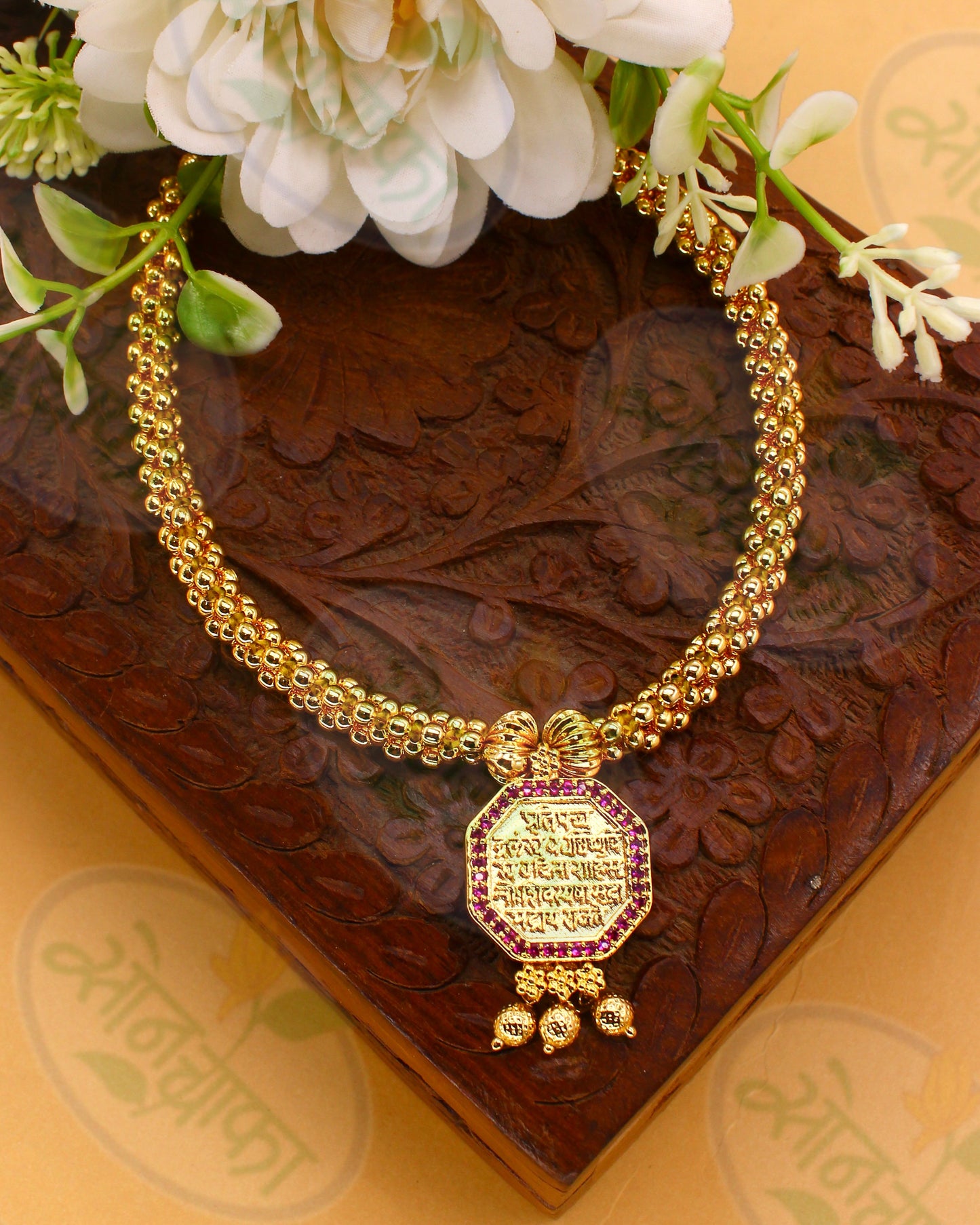 UNIQUE DESIGNER THUSHI NECKLACE