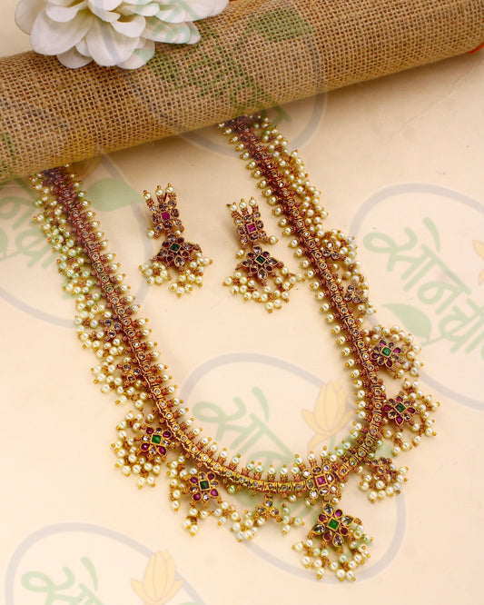 CLASSY RAJASI NECKLACE SET