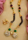 GLIMMERING RAJWADI MANGALSUTRA