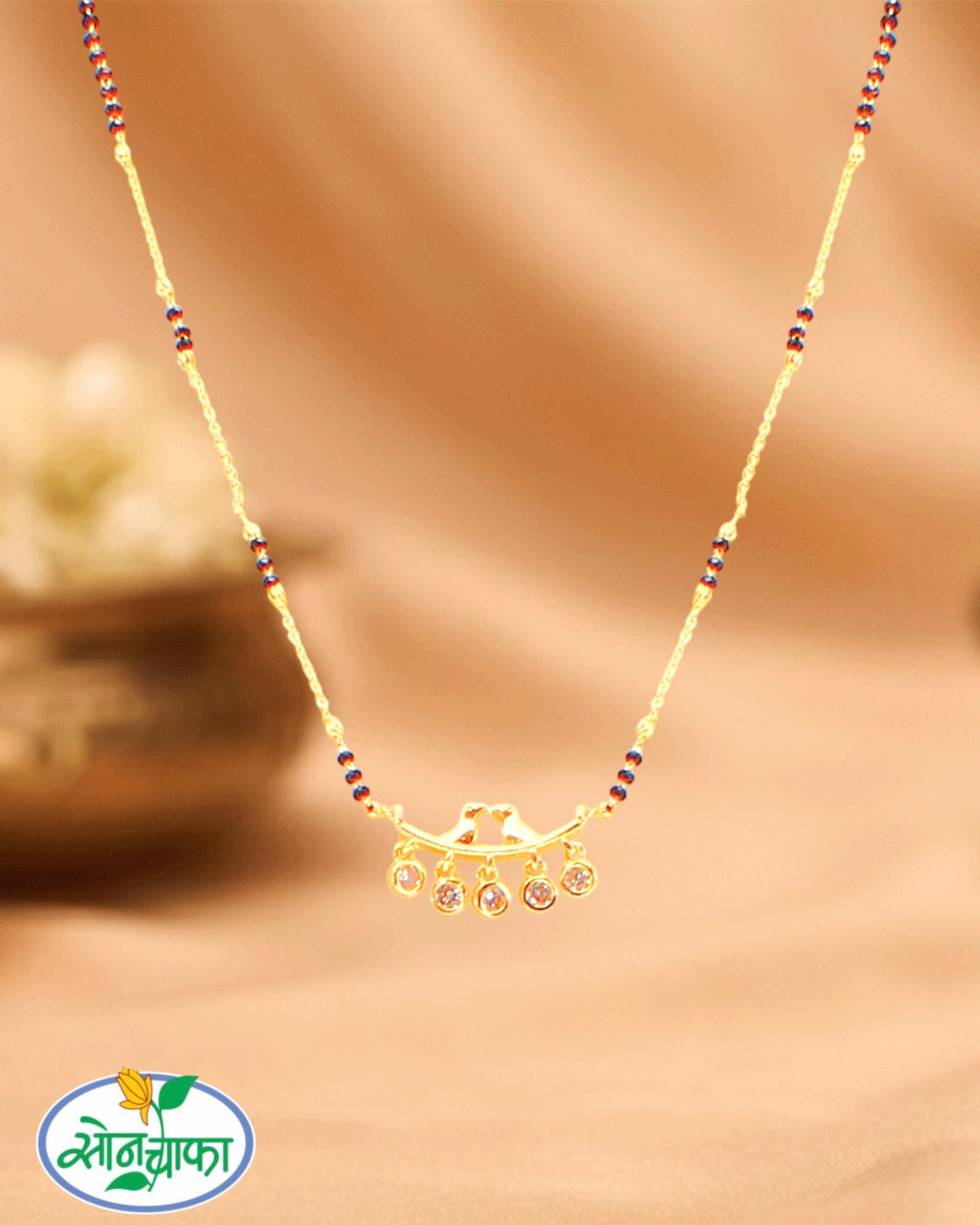 PRETTY SPARK DIAMOND MANGALSUTRA