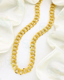 ECLECTIC LINKED GOLD PLATED CHAIN
