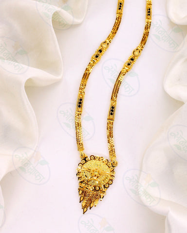 ELEGANT GOLD PLATED MANGALSUTRA