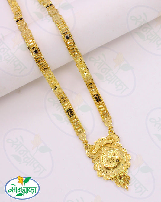 CLASSICAL GOLD PLATED MANGALSUTRA