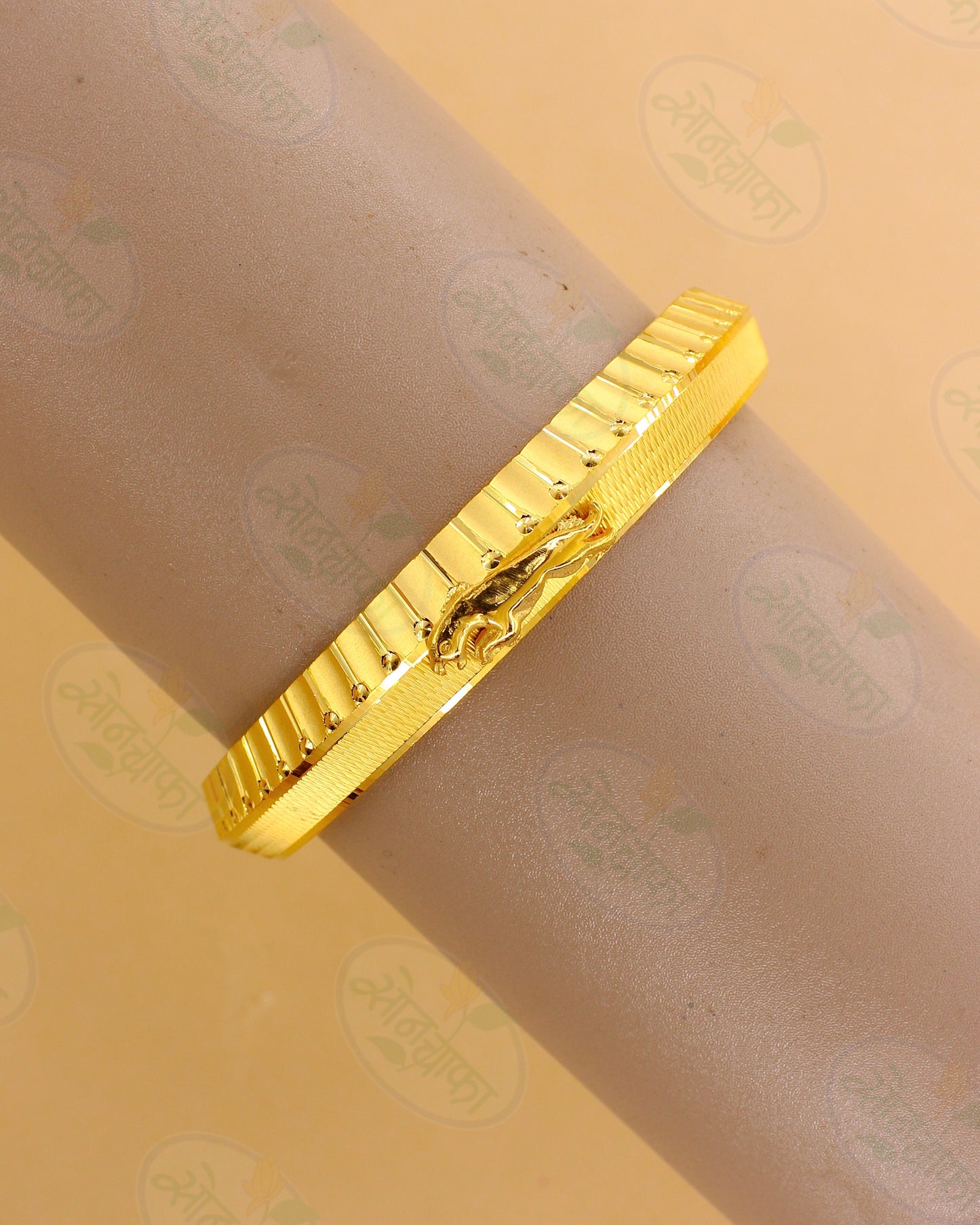 STUNNING GOLD PLATED KADA