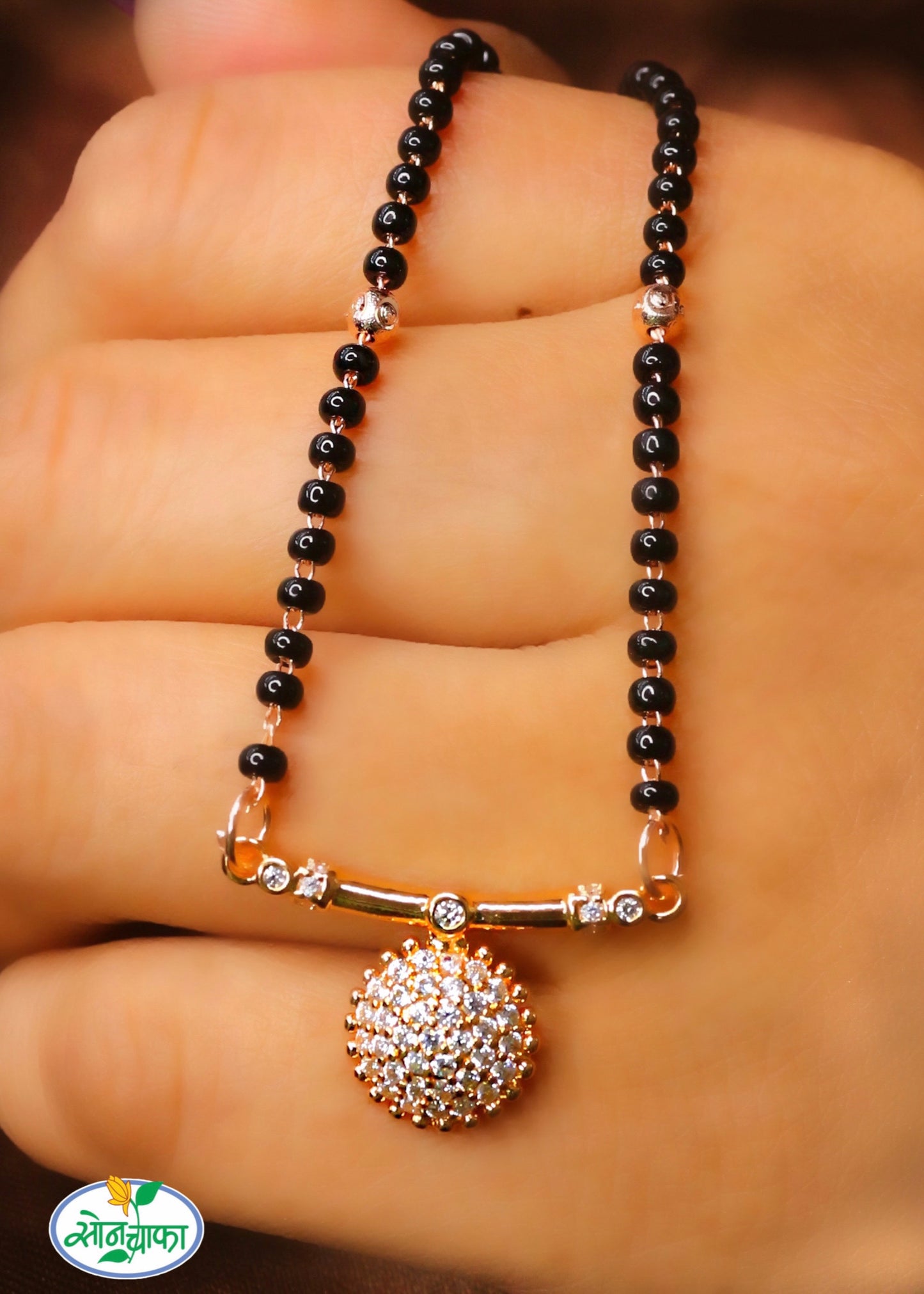 ECLECTIC CIRCLES DIAMOND MANGALSUTRA