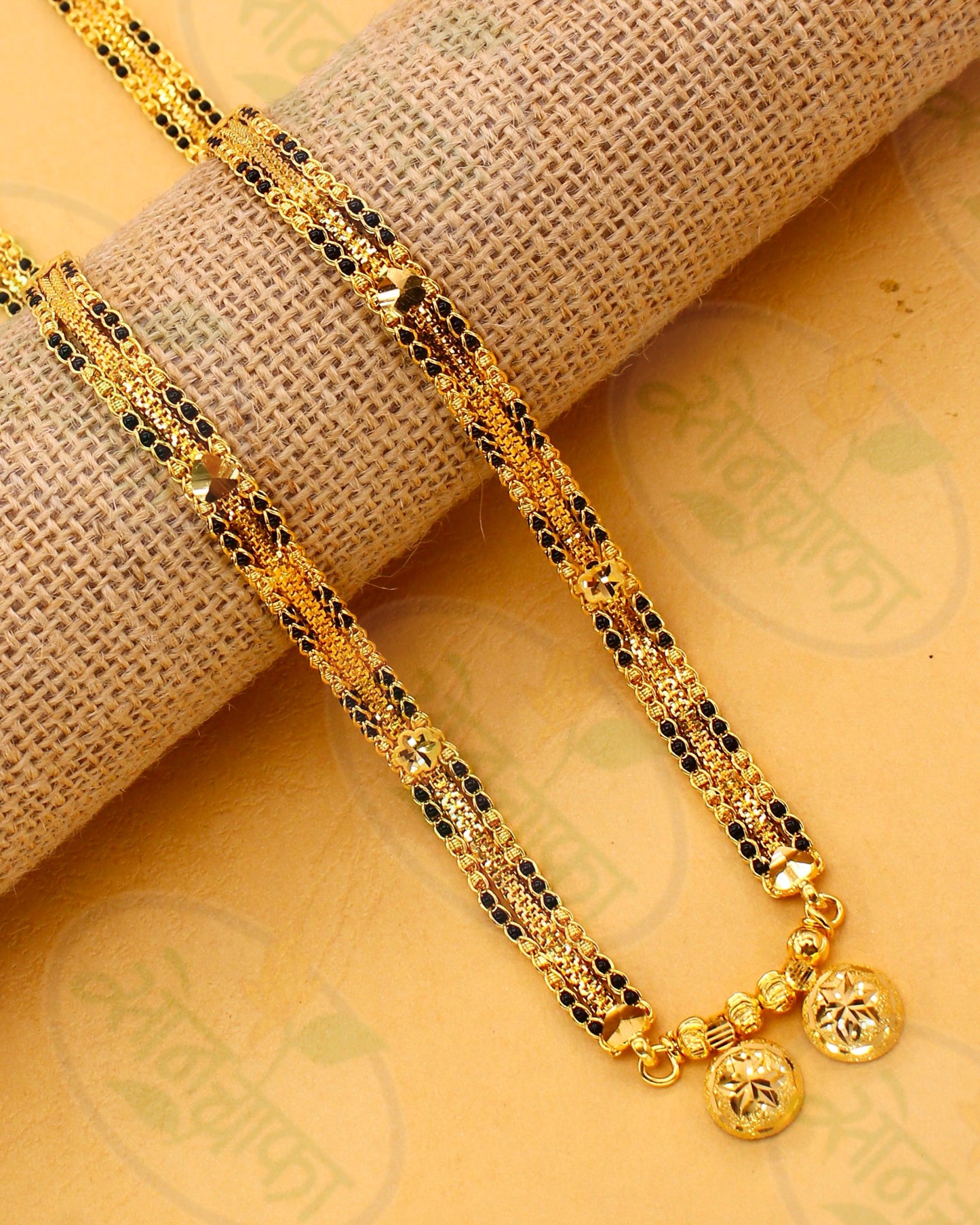 PRETTY GOLD PLATED MANGALSUTRA