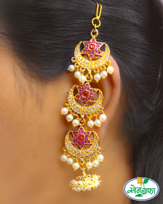 DAZZLING DESIGNER EAR -CUFF
