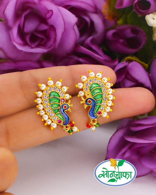 GLAMOROUS PEARL EARRINGS