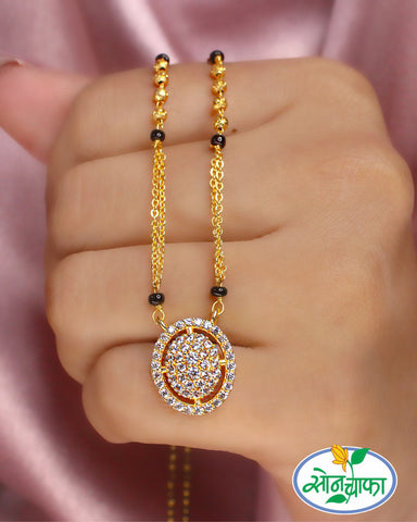 OVAL DESIGNER MANGALSUTRA