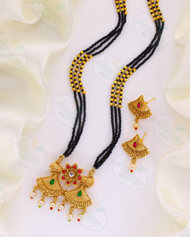 FANCY TRADITIONAL AHILYA MANGALSUTRA