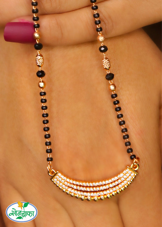 SHIMMERING DIAMOND MANGALSUTRA