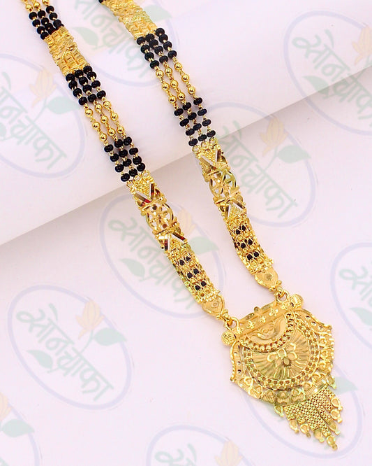 EXCELLENT GOLD PLATED MANGALSUTRA