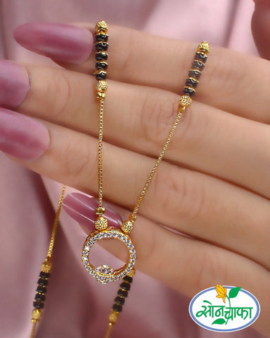 DAINTY ELEGANCE DIAMOND MANGALSUTRA